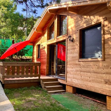 Camping L'Enclave Mobil-Home Estavar Exterior foto